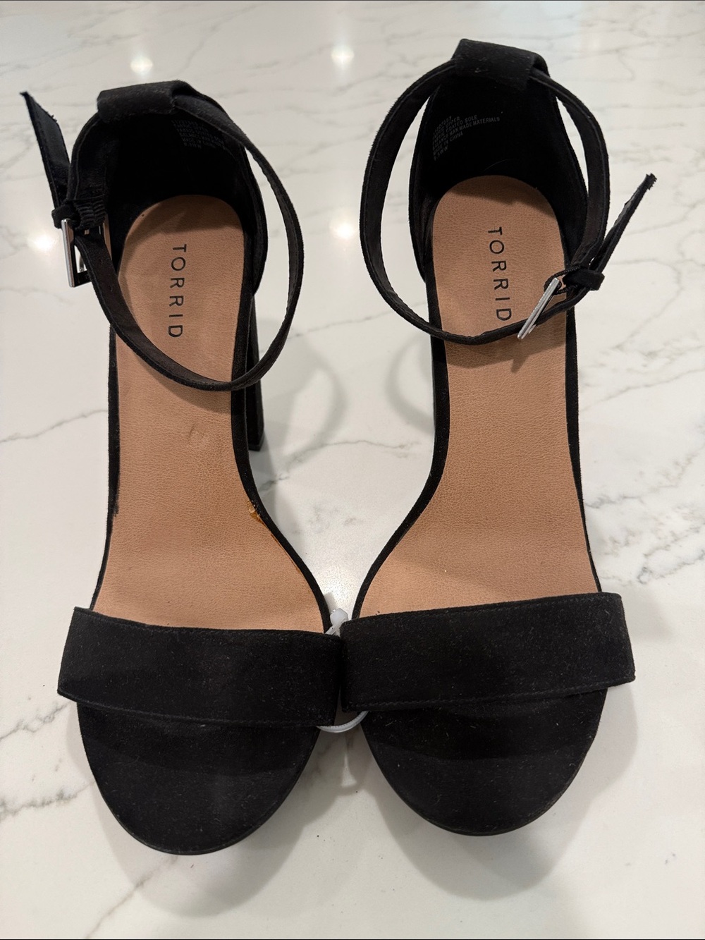 5/$25 Torrid Ankle-Strap Block Heel Sandals